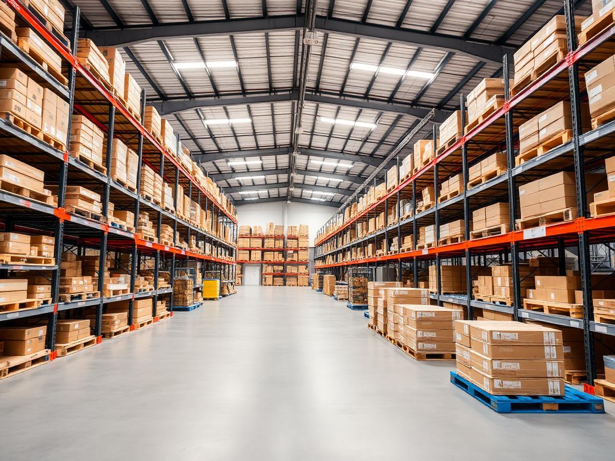 Entrepôt logistique